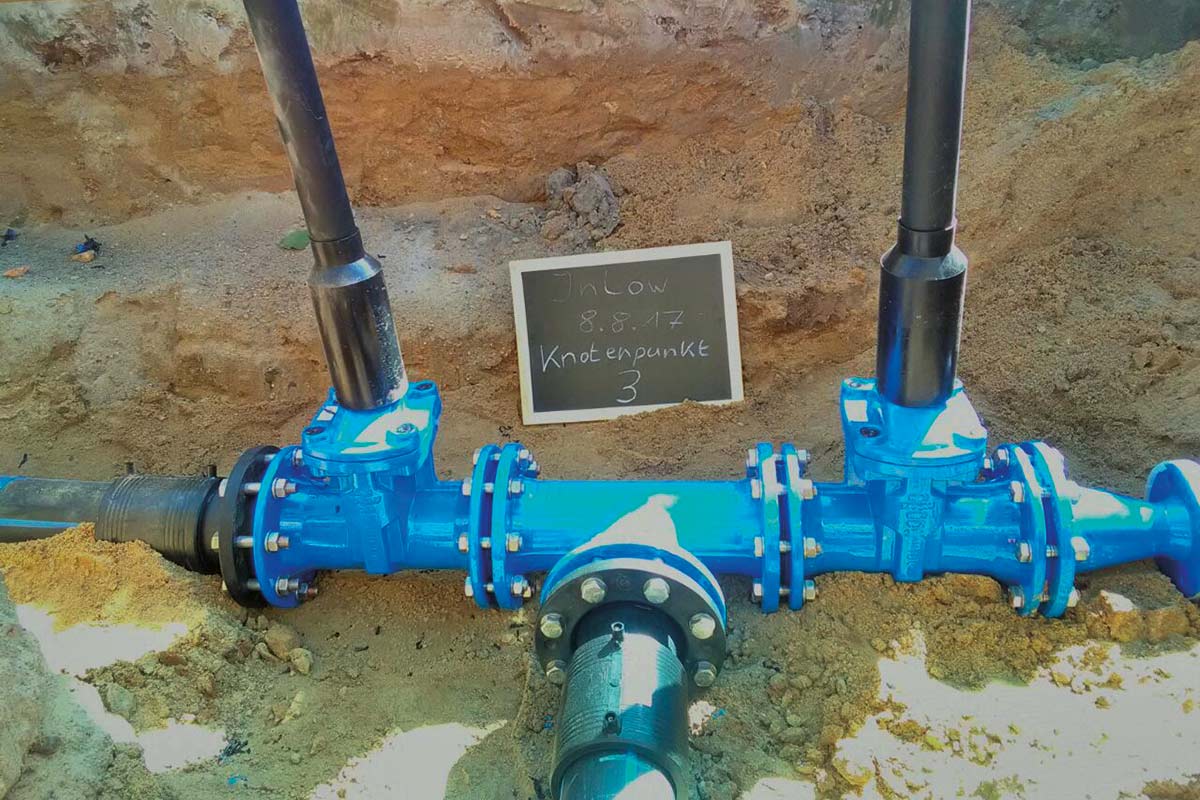 Erschließung Gewerbegebiet